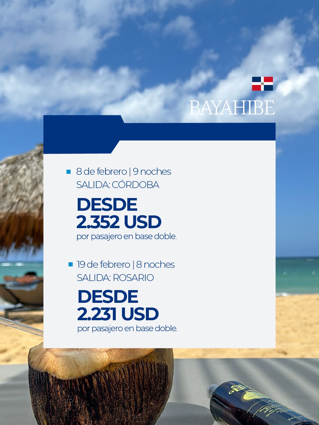 BAYAHIBE - verano 2027